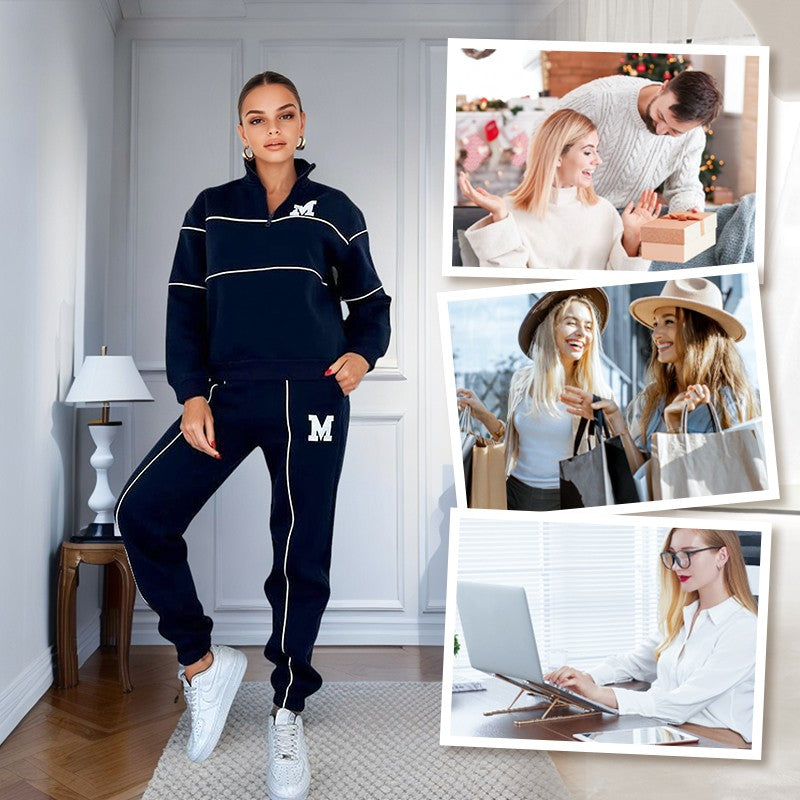Women's 2-Piece Sweatshirt & Sweatpants Lounge Set