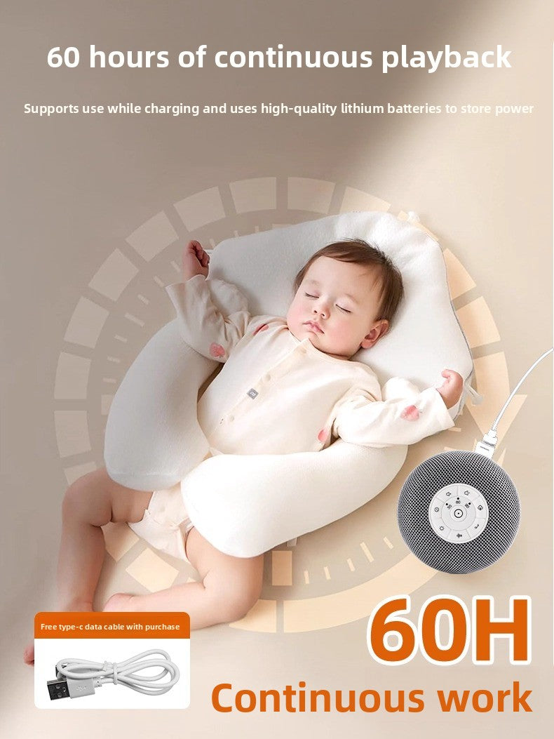 White Noise Sleep Device with Bluetooth and Night Light