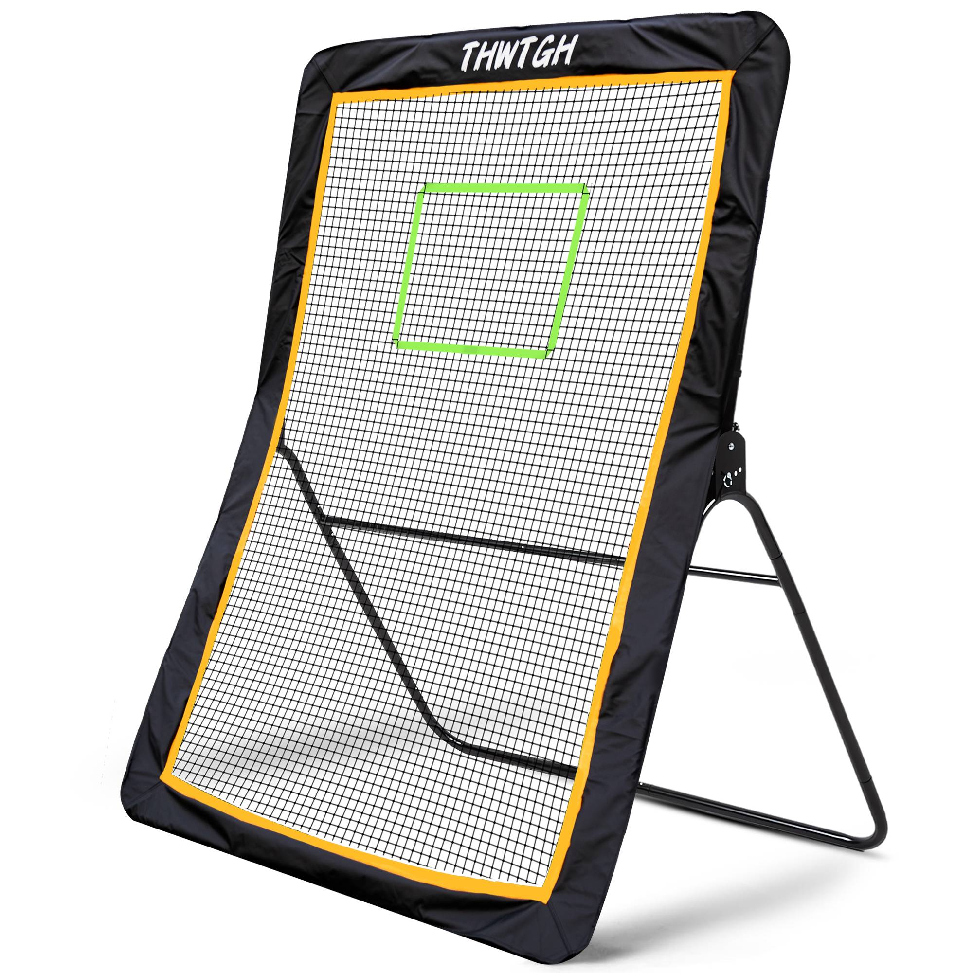 5x7 Ft Volleyball Lacrosse Ball Rebounder Basketball Volleyball Bounce Back Net
