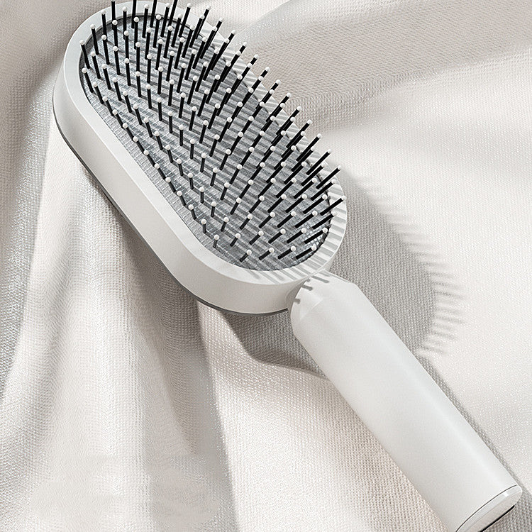 Self-Cleaning Airbag Scalp Massage Hairbrush