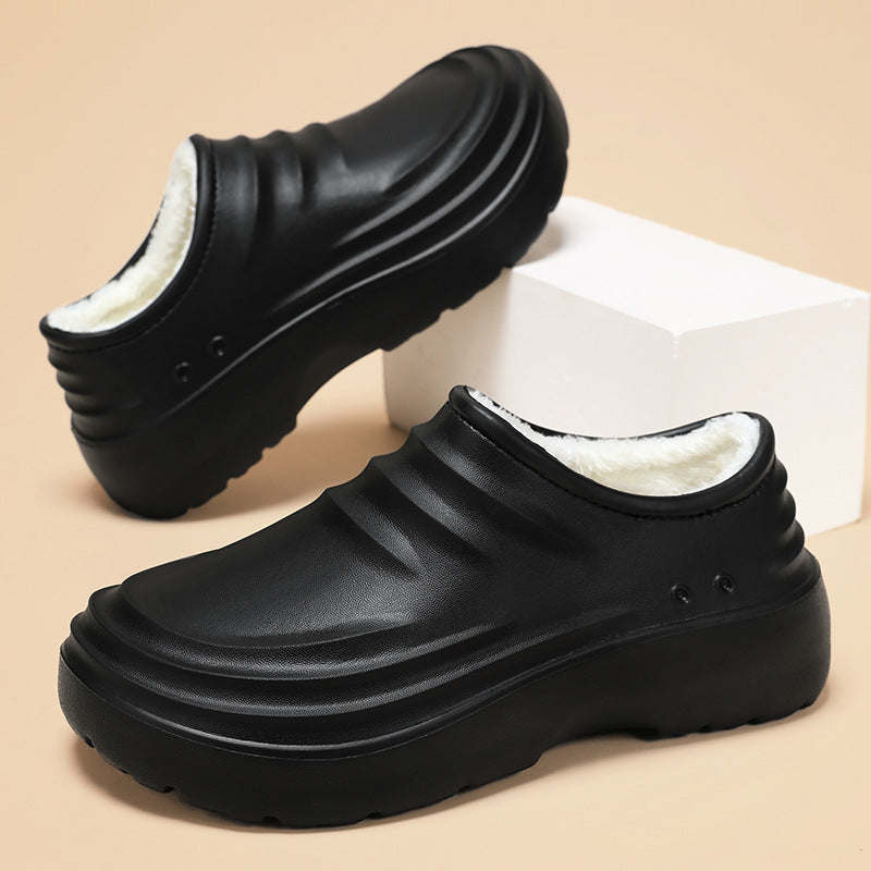 Insulated Closed-Toe Chef Shoes for Men
