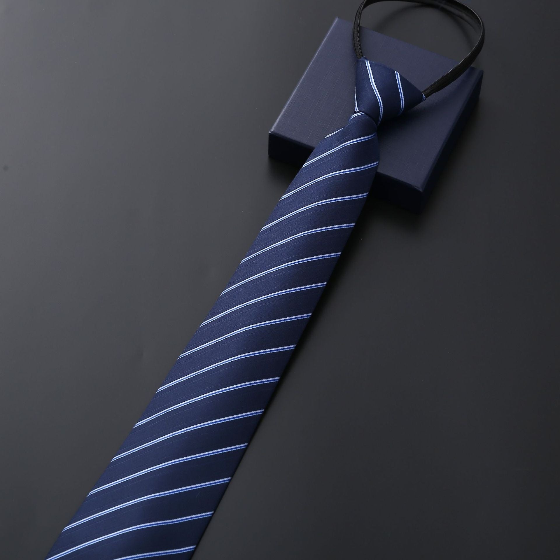 Men's Business Formal Zipper Tie