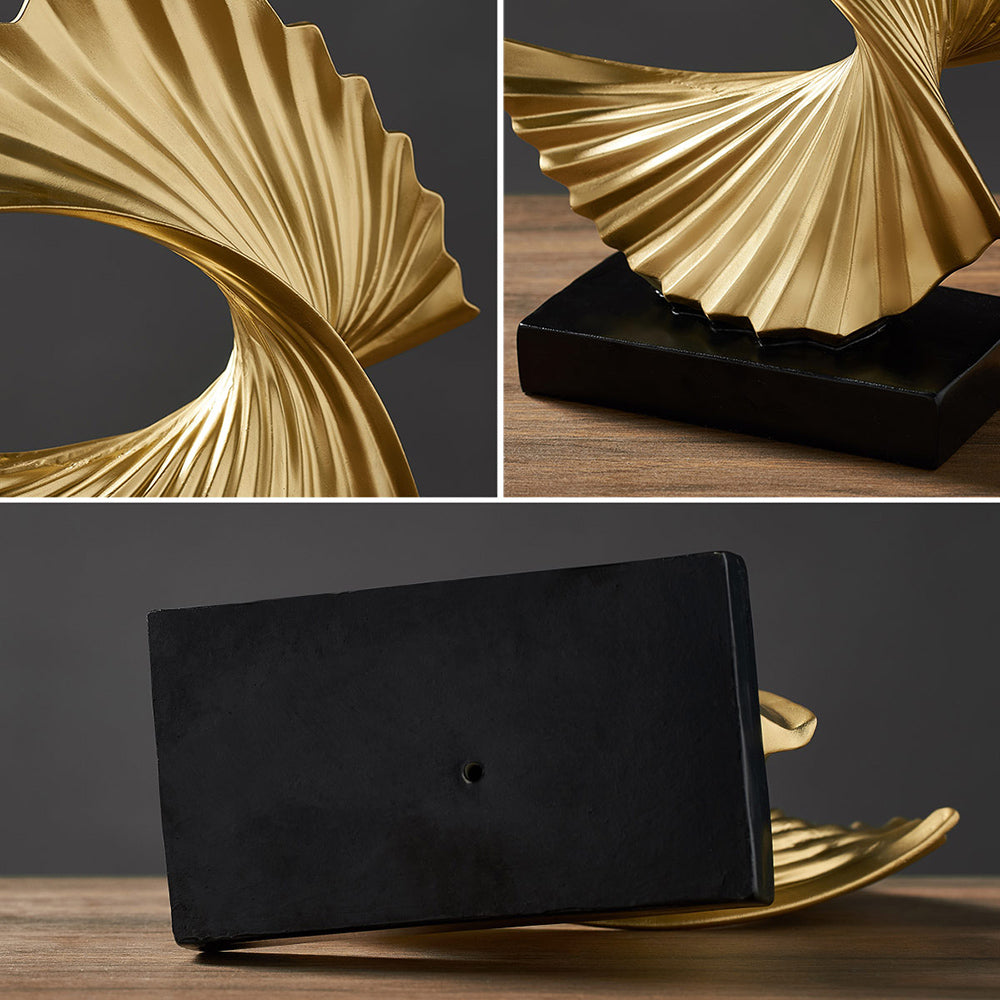 Creative Gold & White Home Decoration Accessory
