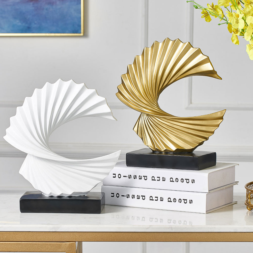 Creative Gold & White Home Decoration Accessory