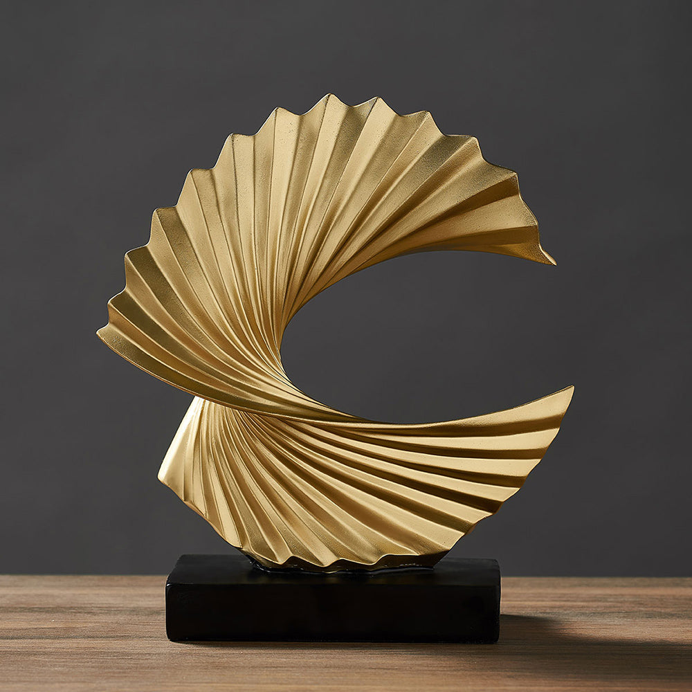 Creative Gold & White Home Decoration Accessory