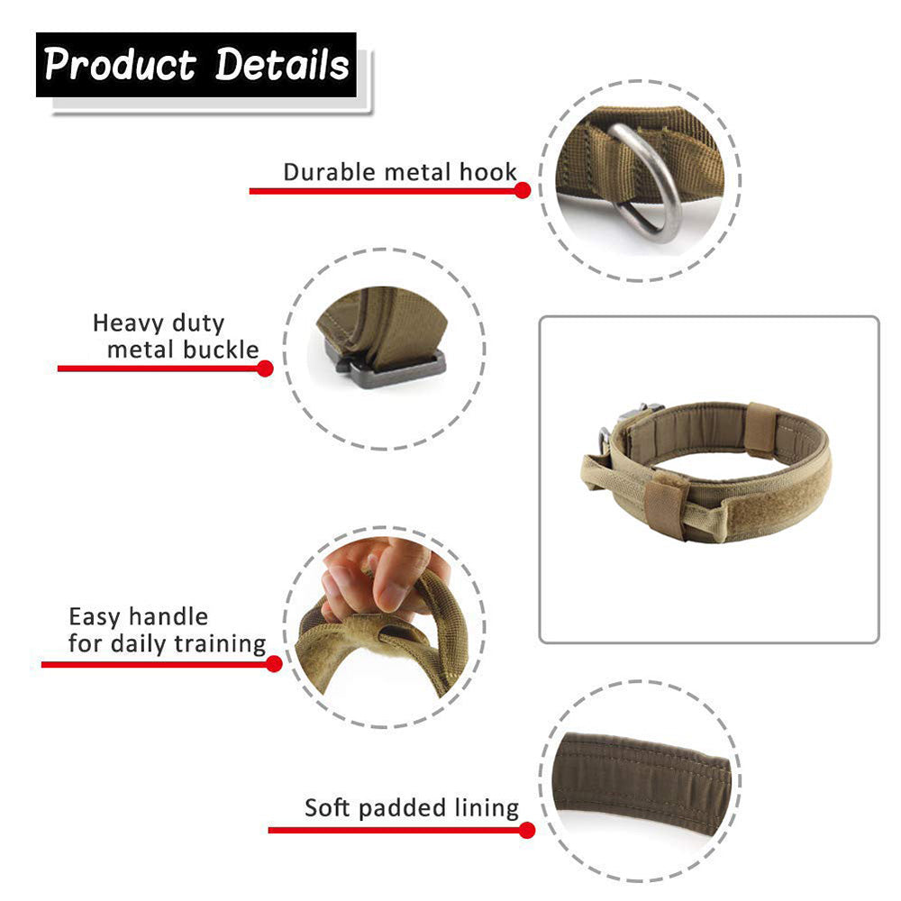 Adjustable Nylon Dog Collar