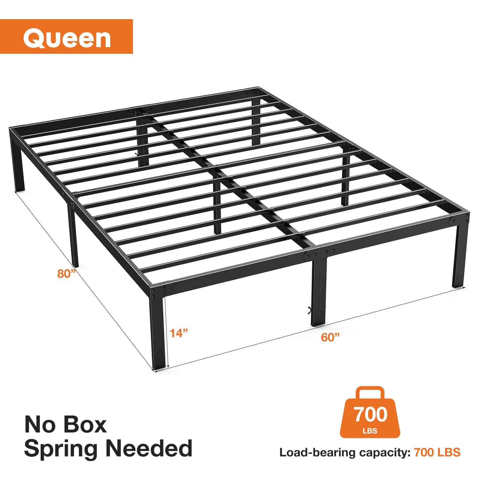 Heavy Metal Bed Frame
