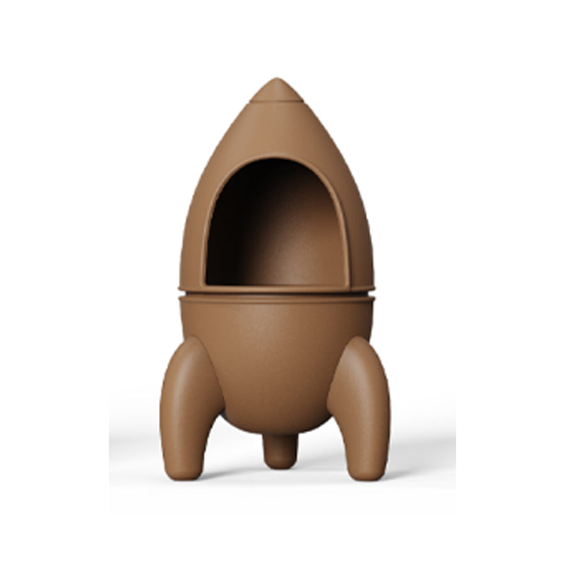Single-layer Rocket-shaped Cat Caves