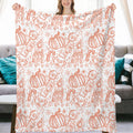 Ultra-Soft Flannel Blanket Multiple Sizes