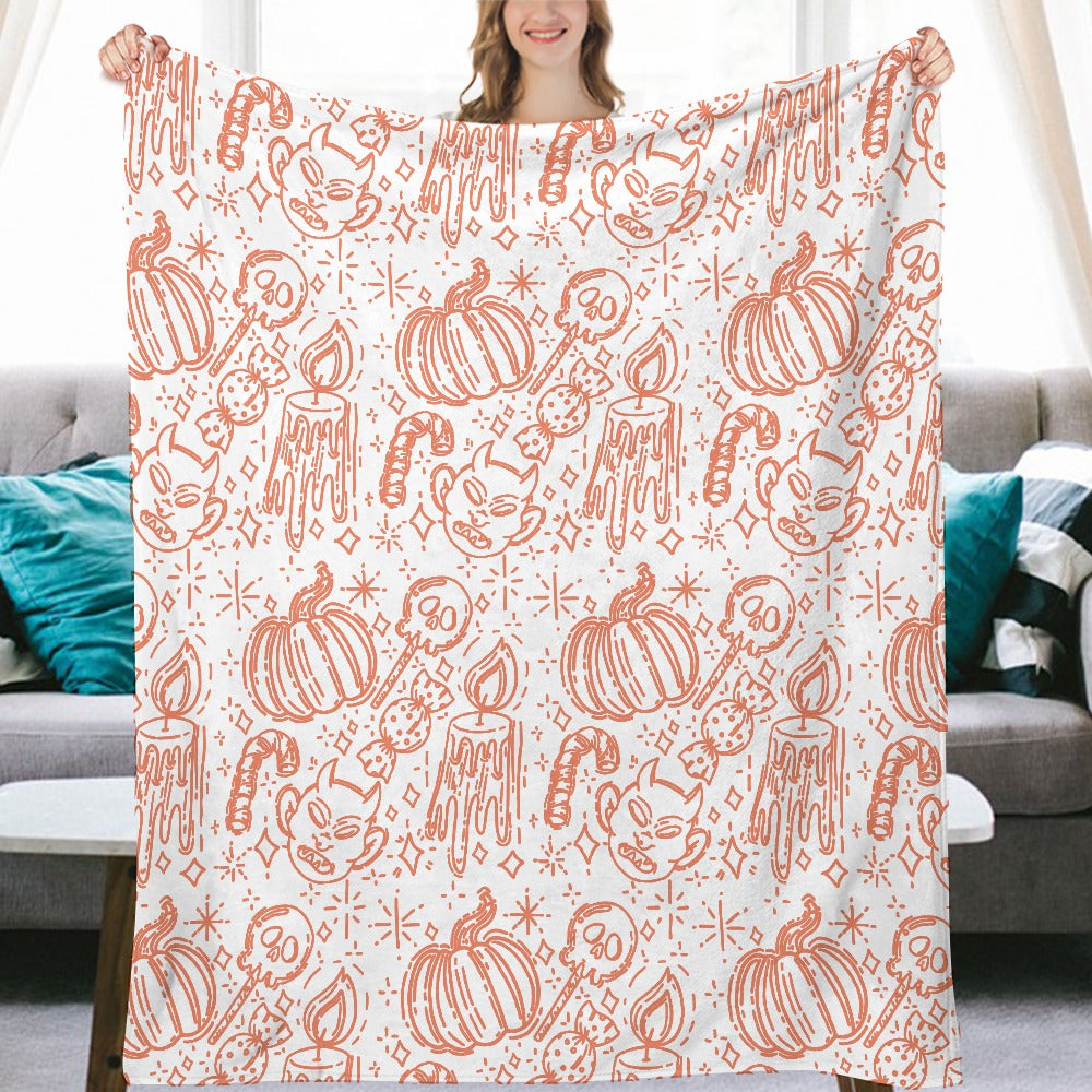 Ultra-Soft Flannel Blanket Multiple Sizes