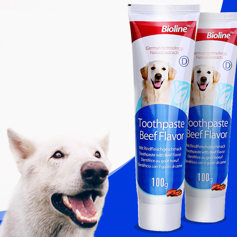 Pet Toothpaste Set for Dogs – Multiple Flavors