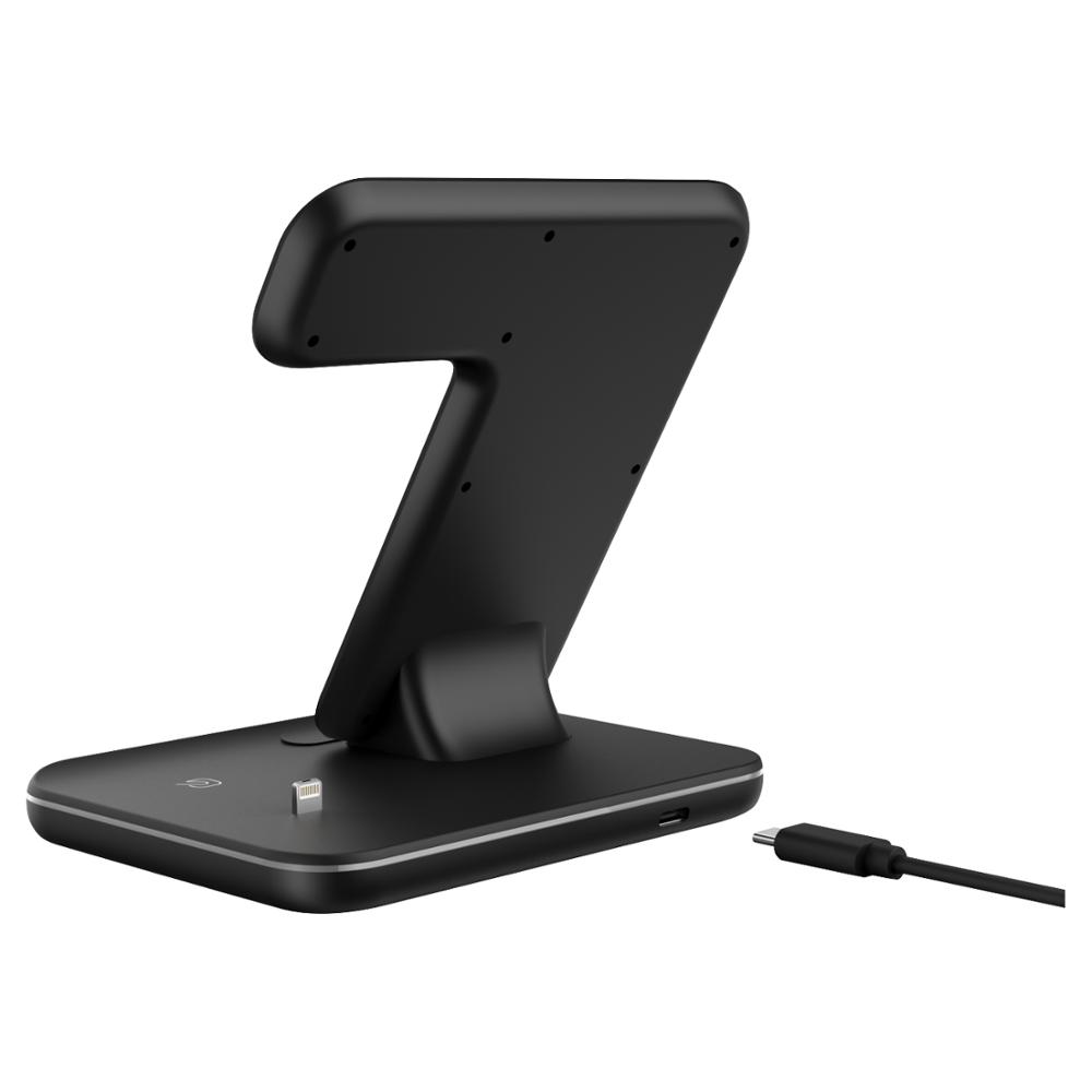 3-in-1 Wireless Charging Stand for Phone, Watch & Earbuds