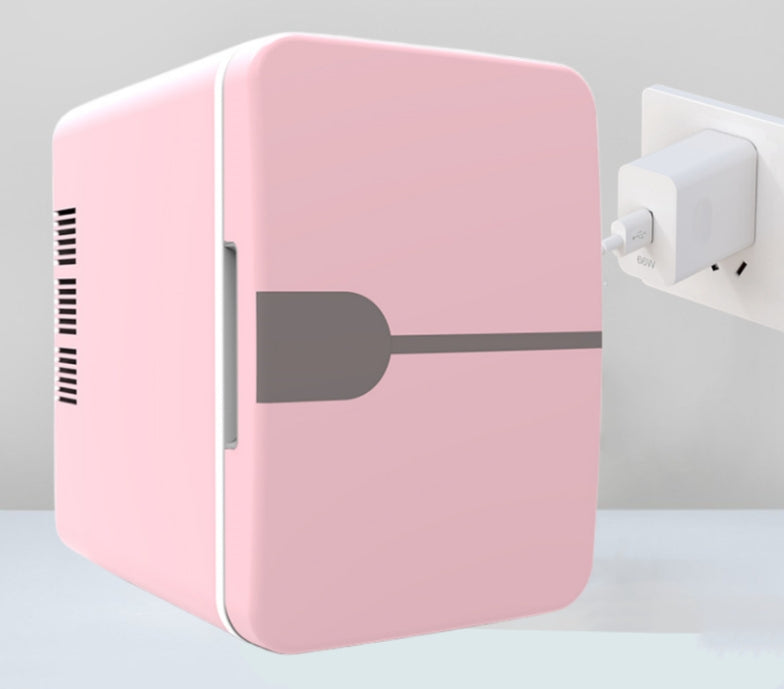 6L Glossy Refrigerator Car Semiconductor USB To KeepBeverage Refrigerator