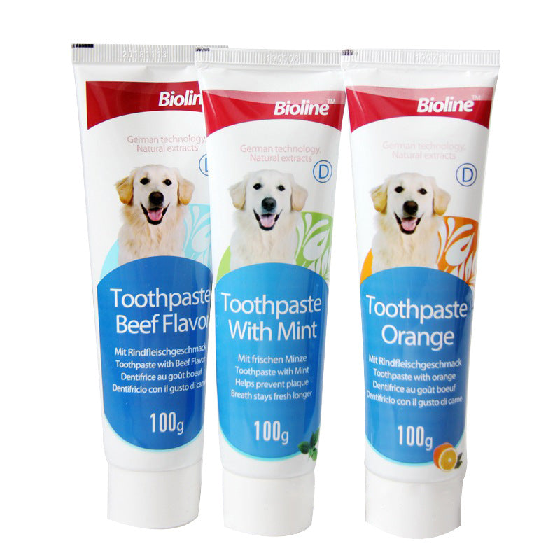 Pet Toothpaste Set for Dogs – Multiple Flavors