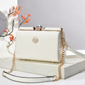 Diamond-Quilted Premium Shoulder Bag