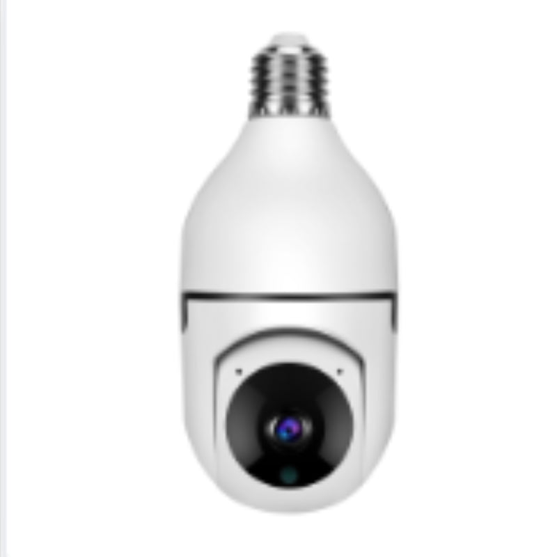 1080P WiFi Bulb Security Camera with 4X Zoom