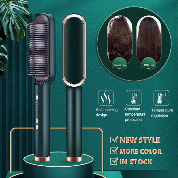 2-in-1 Negative Ion Hair Straightener & Curler