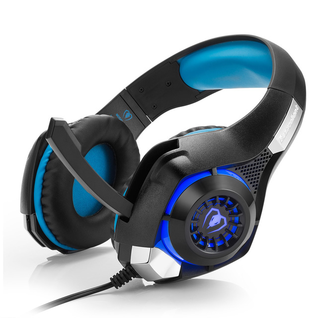 LED Gaming Headset with Mic – PS4, PC & Mobile