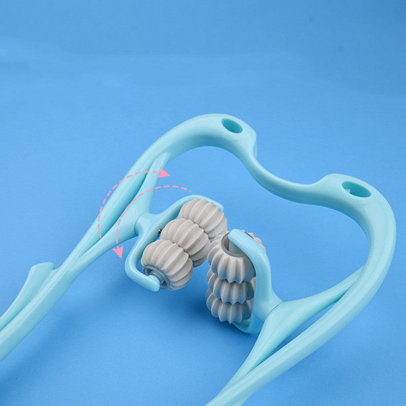 6-Wheel Manual Neck Roller Massager