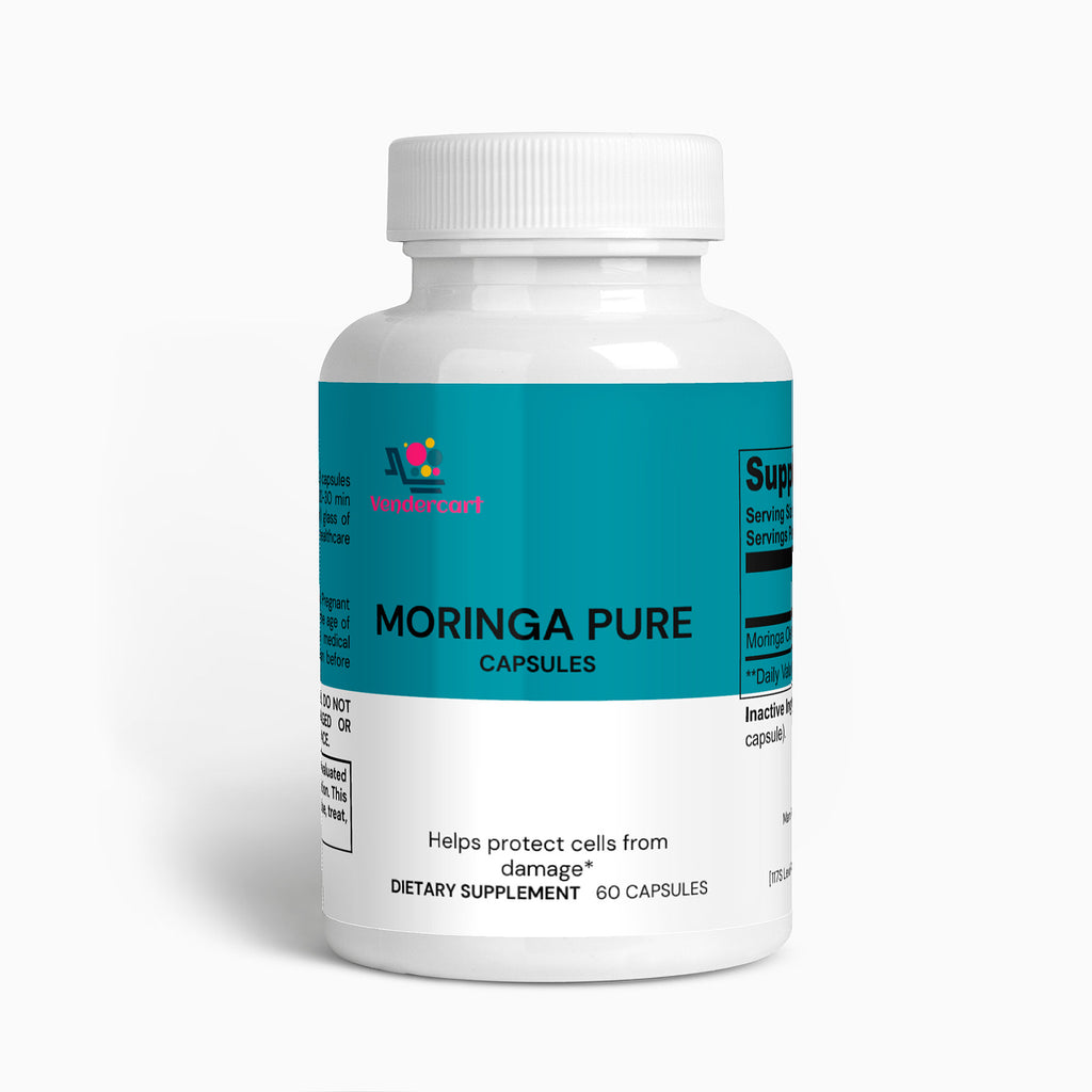 Premium Moringa Pure Nutrient-Rich Superfood For Energy Wellness