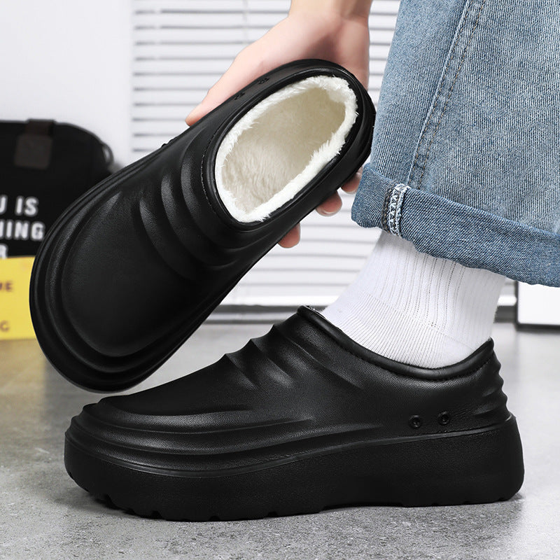 Insulated Closed-Toe Chef Shoes for Men