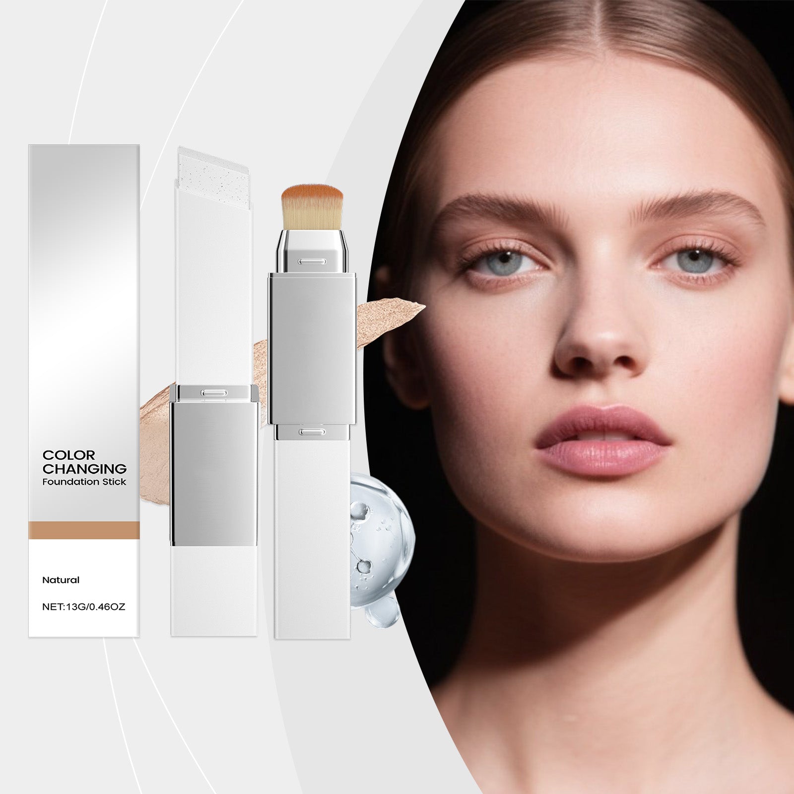 2-in-1 Color-Changing Foundation Stick
