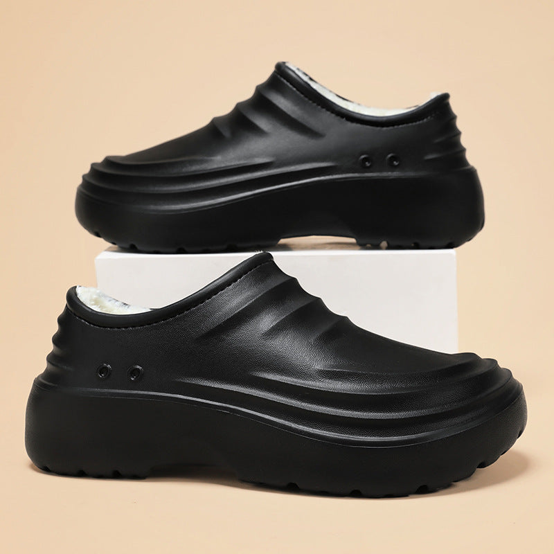 Insulated Closed-Toe Chef Shoes for Men