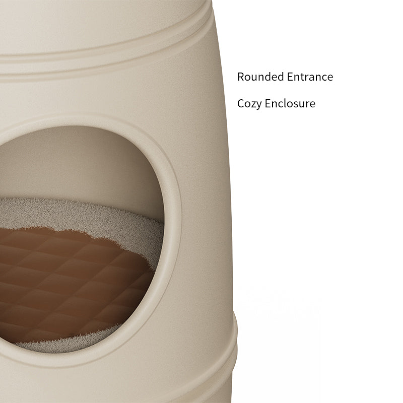 Large Rocket Double-Layer Cat Caves