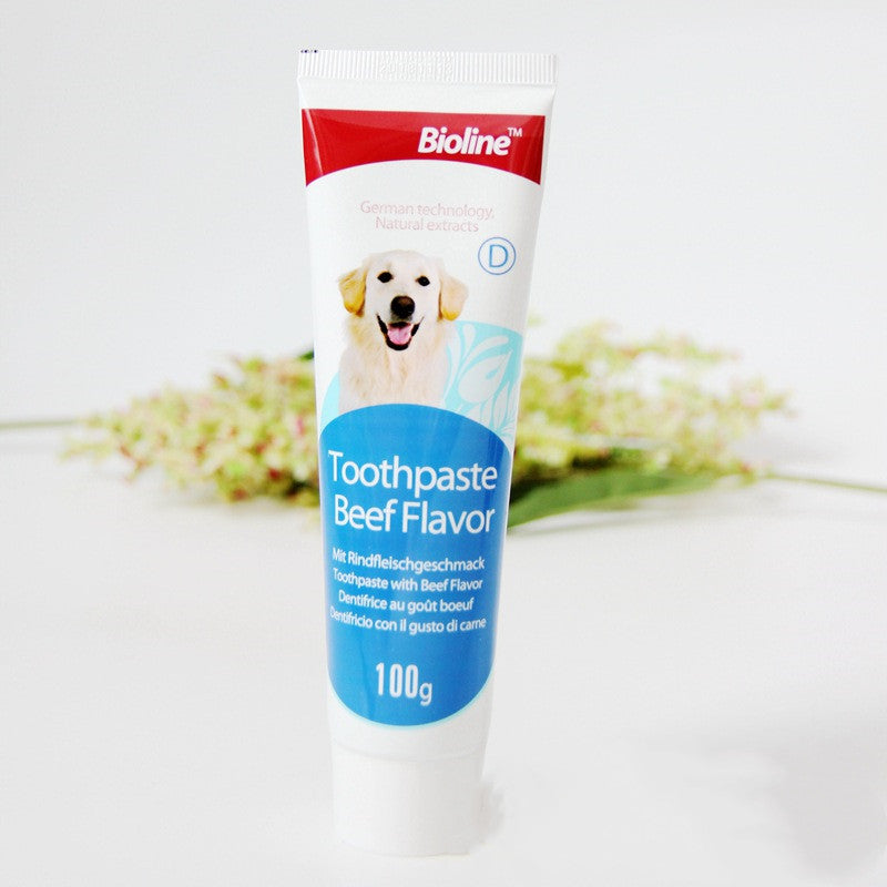 Pet Toothpaste Set for Dogs – Multiple Flavors