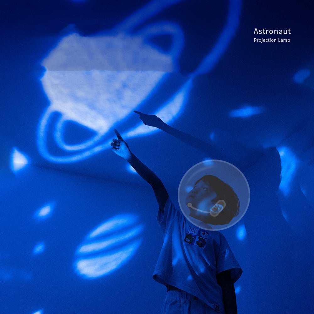 Astronaut Galaxy Star Projector – Starry Sky Night Light for Kids' Rooms