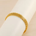 Women's Gold & Silver Chain Bracelet