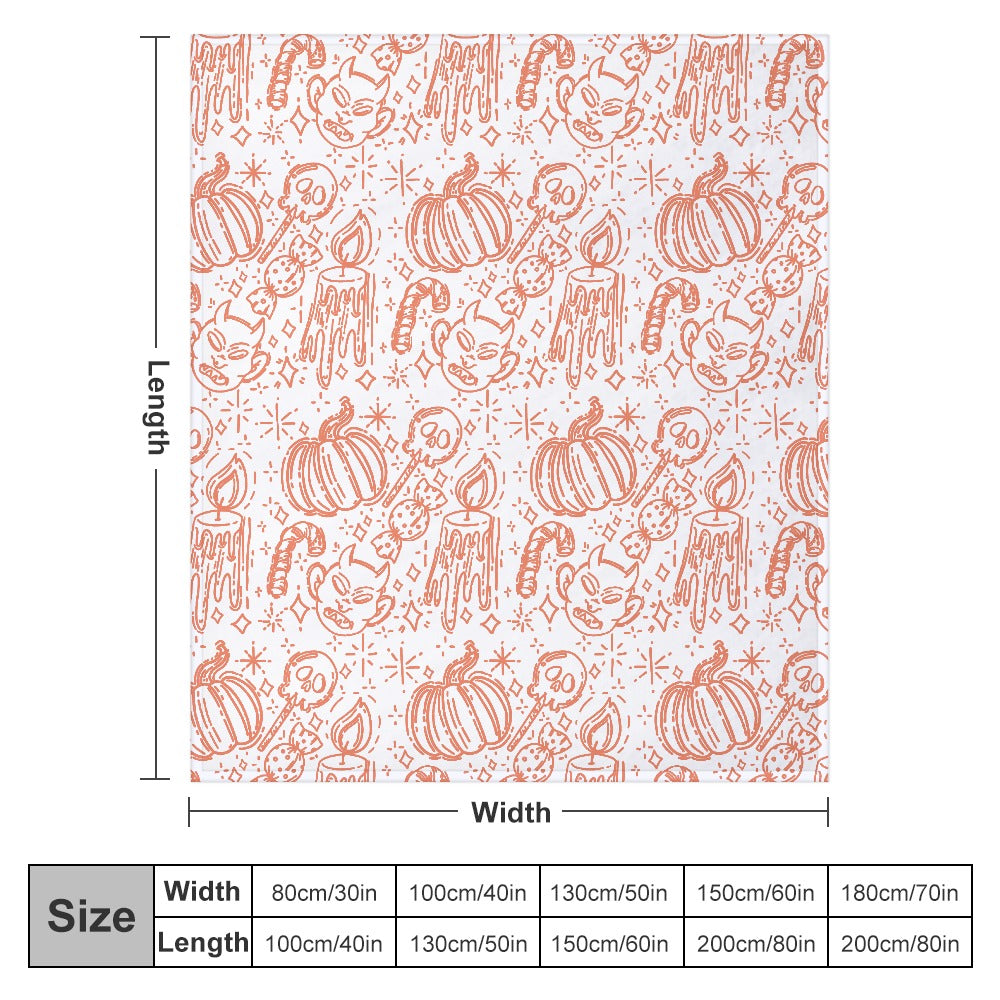 Ultra-Soft Flannel Blanket Multiple Sizes