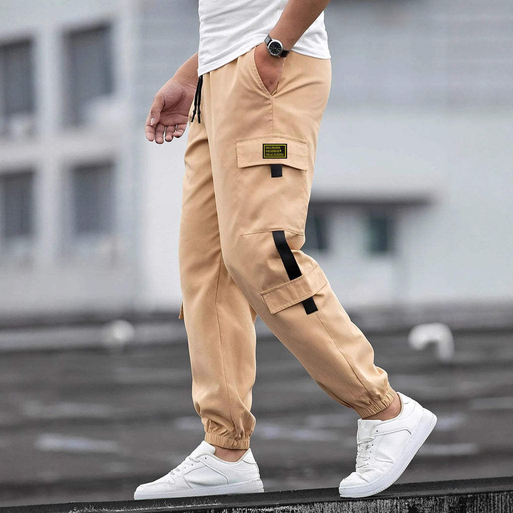 Men's Retro Cargo Jogger Pants
