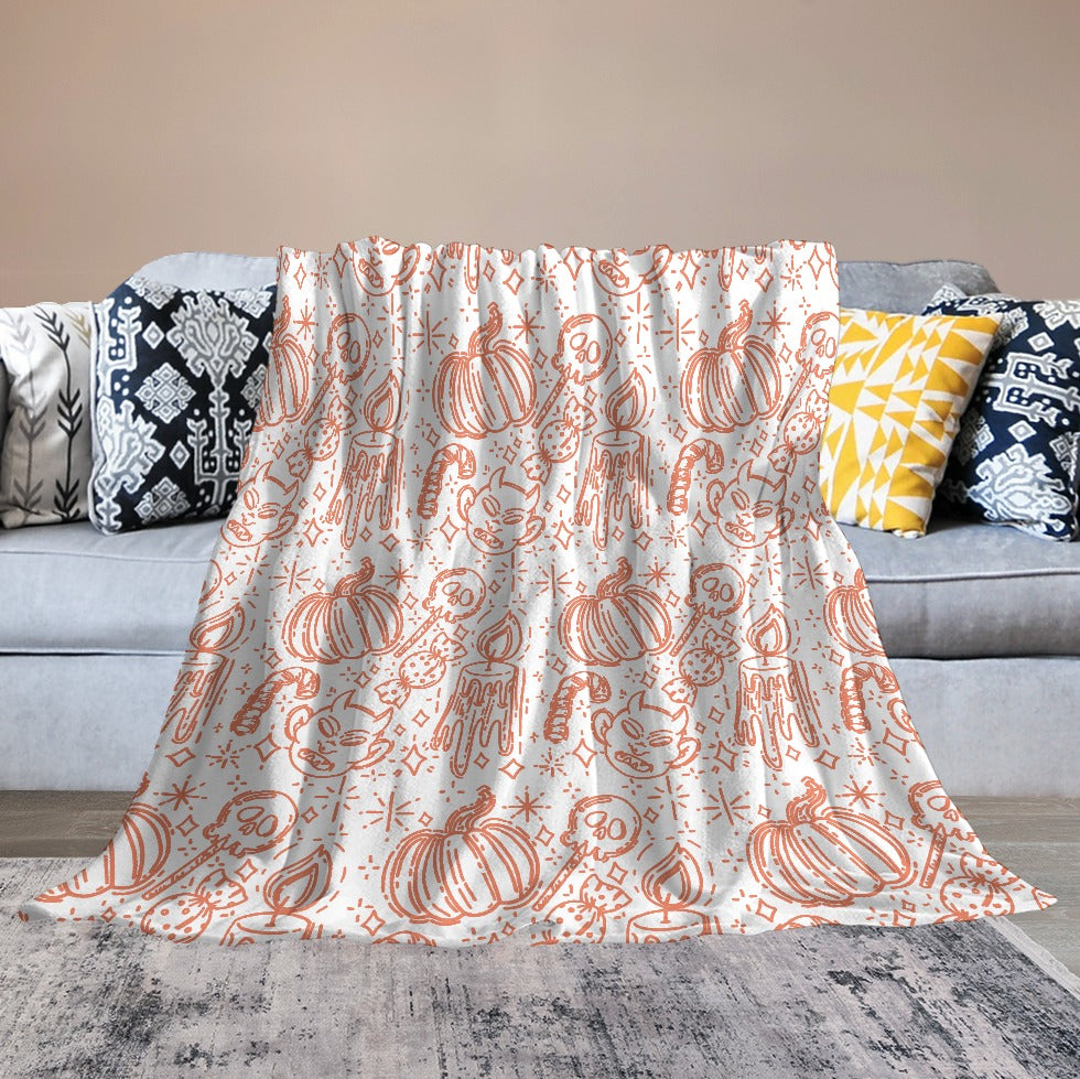 Ultra-Soft Flannel Blanket Multiple Sizes