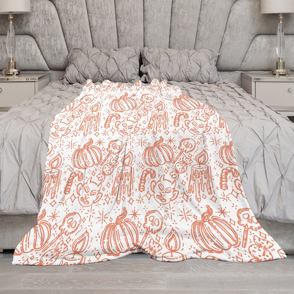 Ultra-Soft Flannel Blanket Multiple Sizes