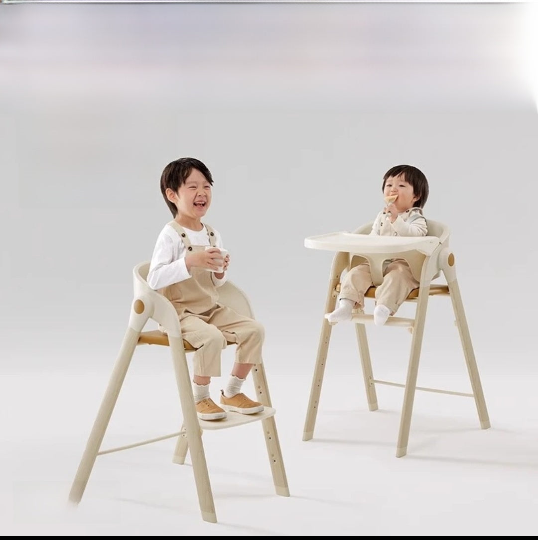 Adjustable Baby Dining Chair with Safety Belt