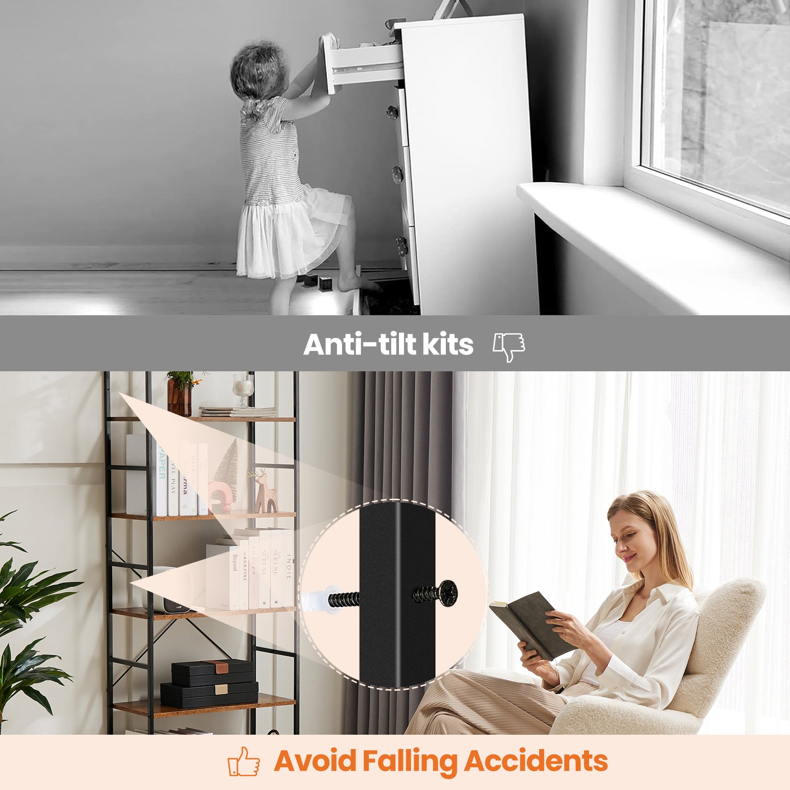 5-storey Bookshelf