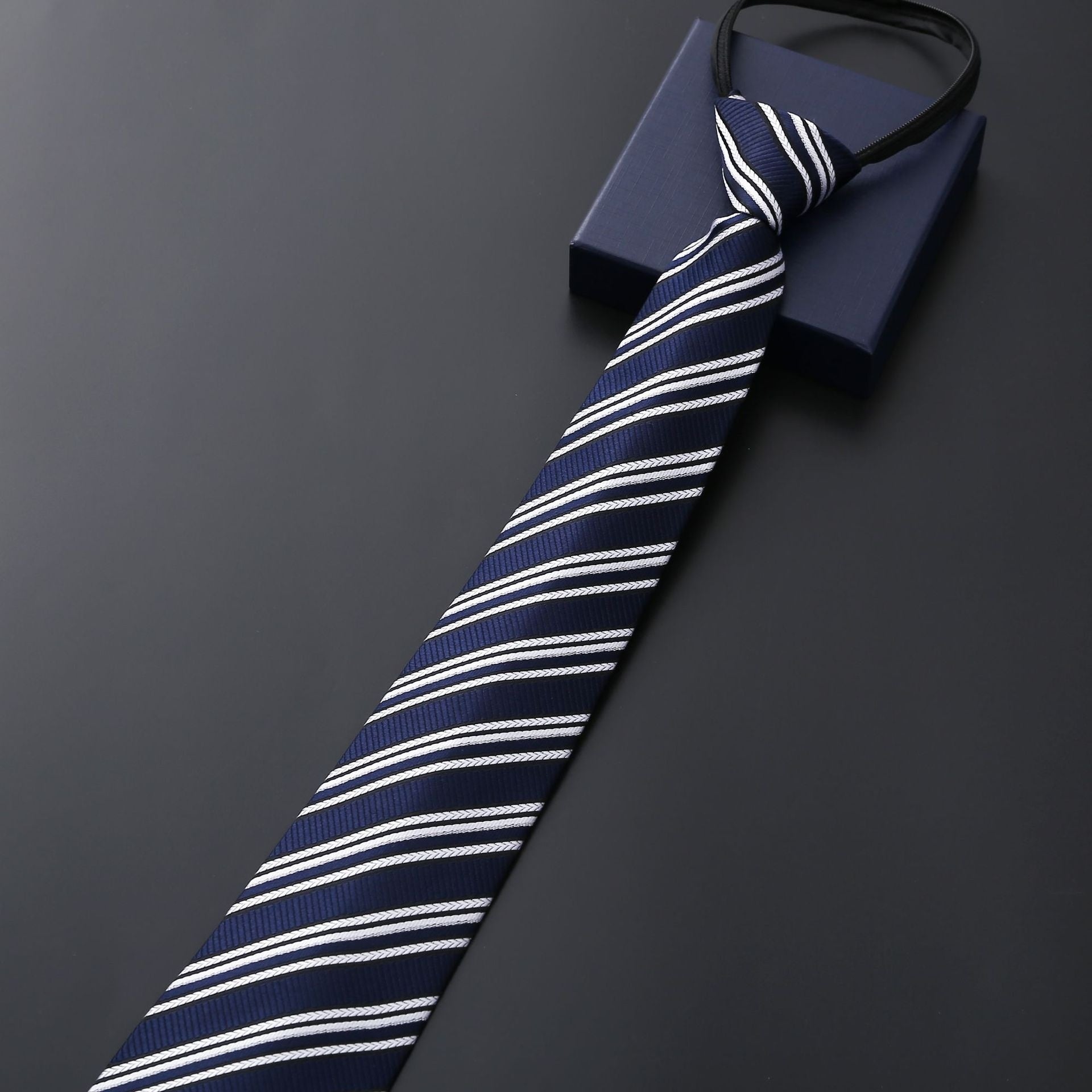 Men's Business Formal Zipper Tie