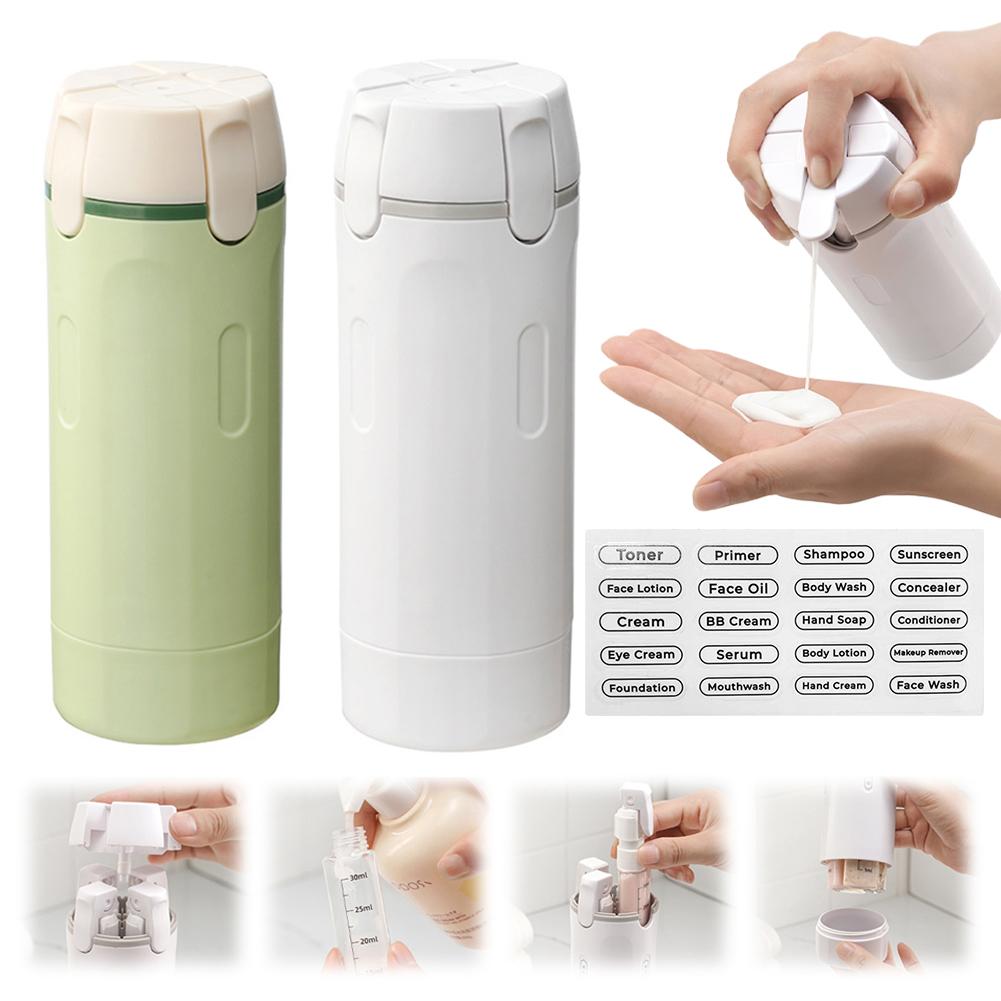 4-in-1 Leak-Proof Travel Bottle Dispenser Set