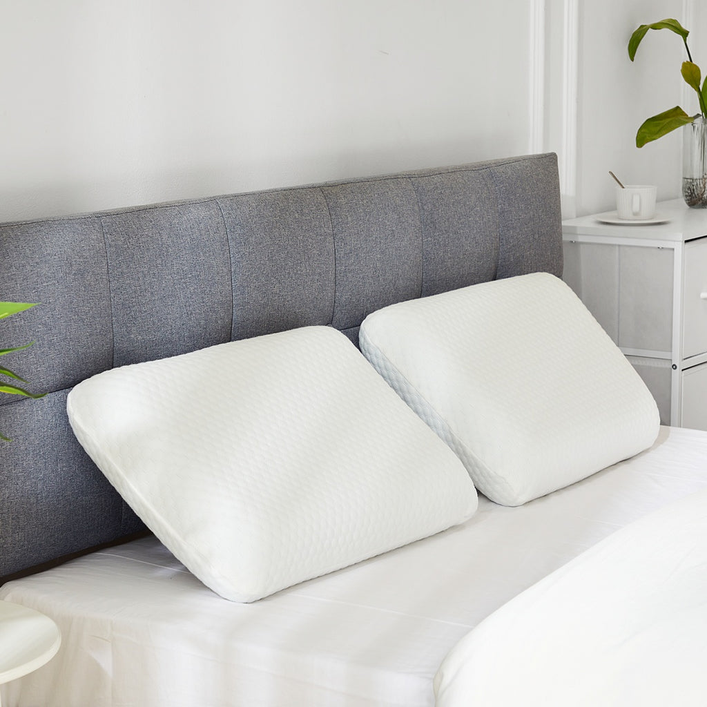 Memory Foam Pillow, Detachable Washable Pillowcase, Odorless, Ergonomic Pillow, Full Sleeping Position, Cervical Support Pillow