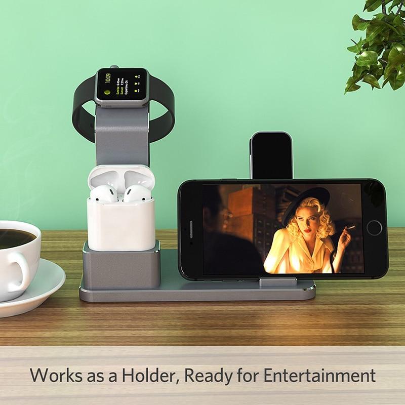 4-in-1 AirPods Charging Dock & Holder