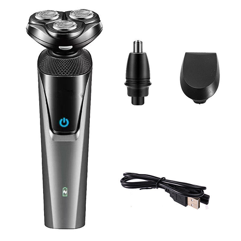 Rotary Electric Shaver & Beard Trimmer for Men
