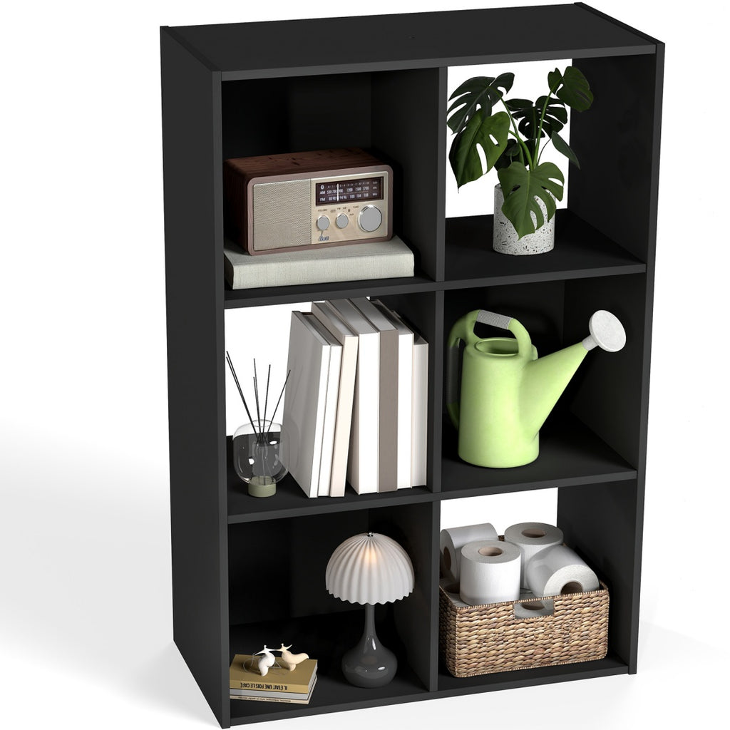 Cube Storage Organizer - Open Cube Bookshelf With Removable Back Panels, Display Storage Bookcase For Living Room, Bedroom, Entrance Hall