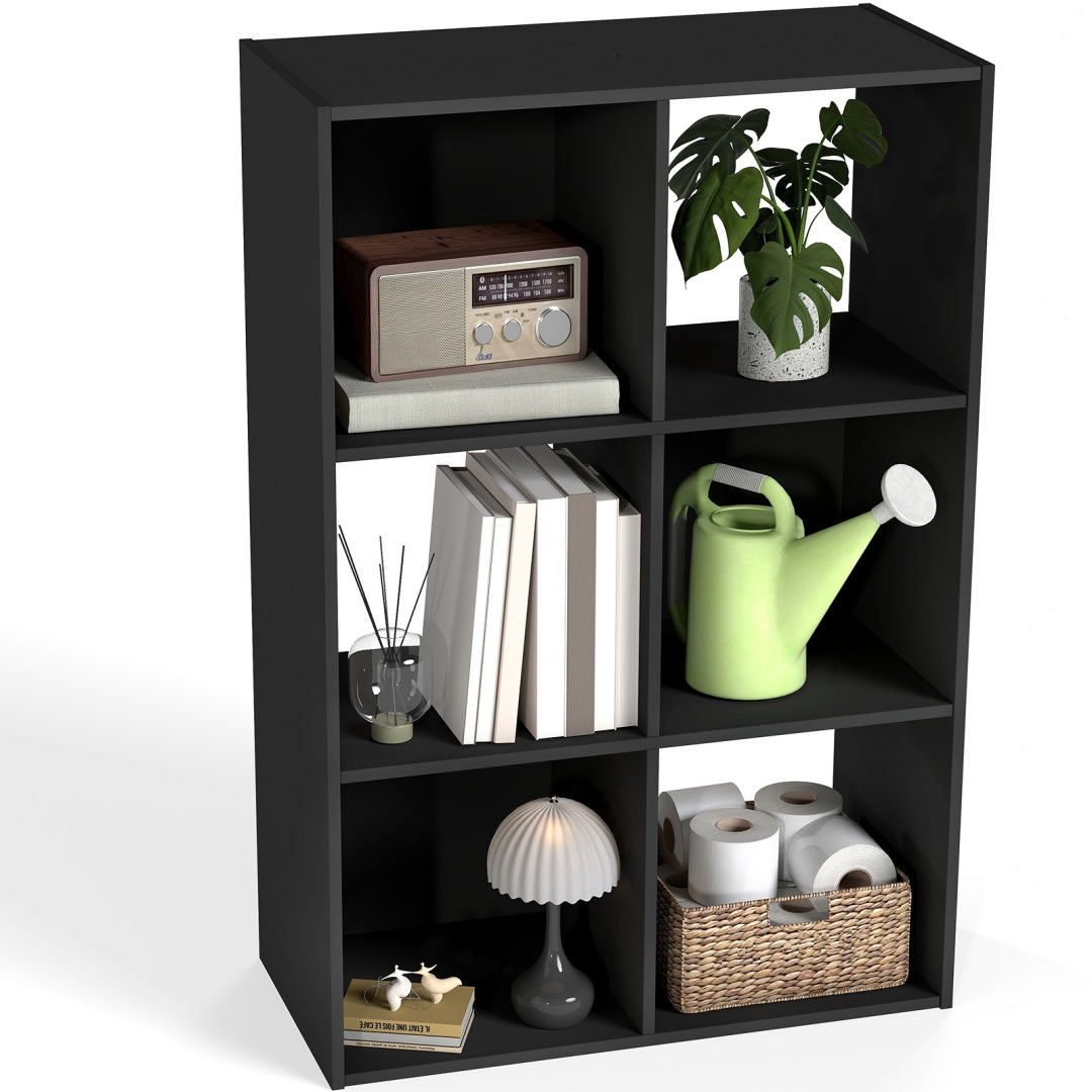 Cube Storage Organizer - Open Cube Bookshelf With Removable Back Panels, Display Storage Bookcase For Living Room, Bedroom, Entrance Hall