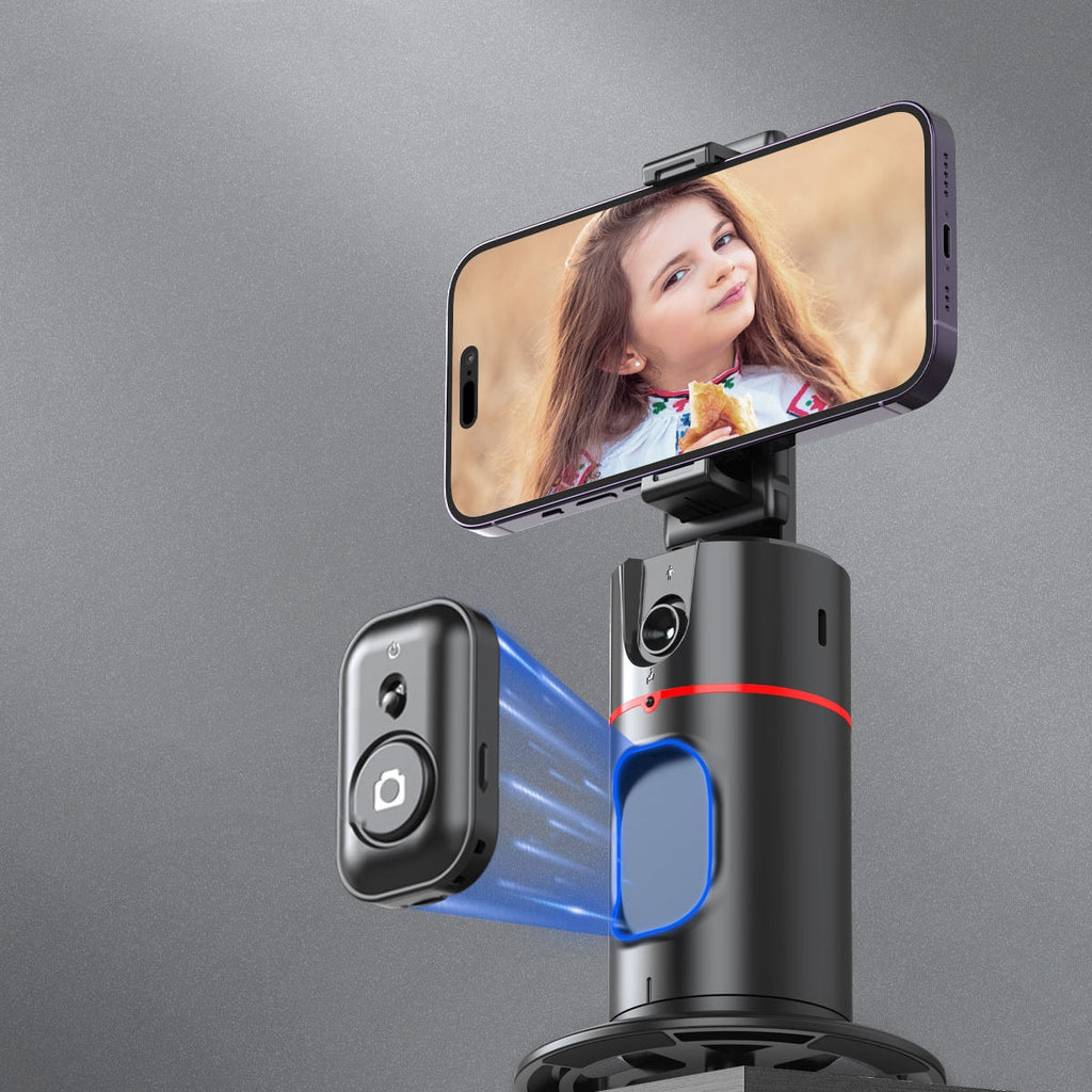 360° AI Face Tracking Gimbal Stabilizer