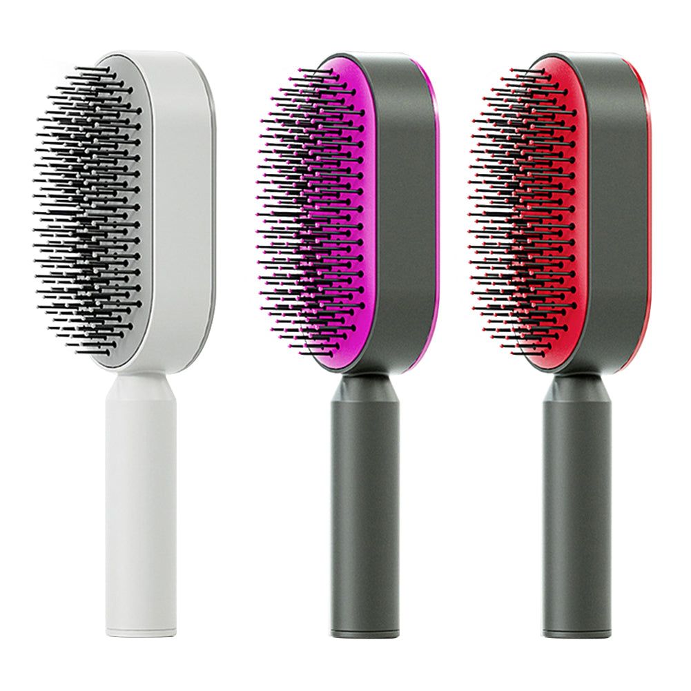 Self-Cleaning Airbag Scalp Massage Hairbrush
