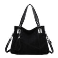 Women's Retro Tassel Suede Crossbody Bag