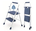 Household Portable 3-layer Step Ladder, With Safety Buckle Stable And Safe