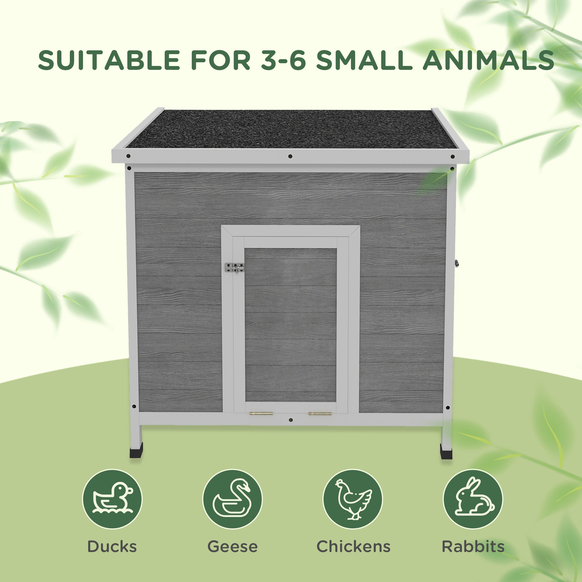 Wooden With Openable Roof Cage, Removable Floor