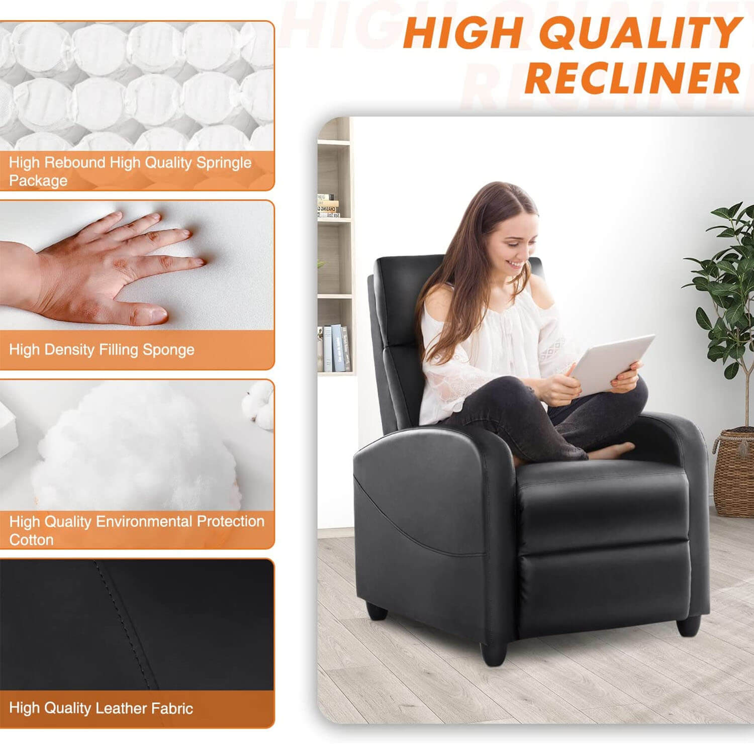 Manual Lounge Chair